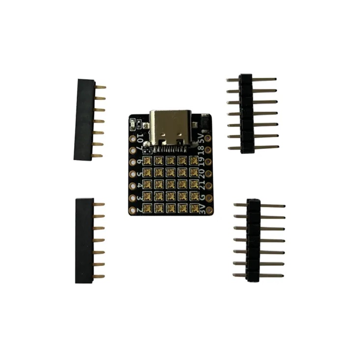 ESP32%20C3%20Development%20Board%20C3FH4%20RGB%20Development%20Board%20RISC-V%20WiFi%20Bluetooth%20IoT%20Development%20Board%20PCB%20Compatible%20for%20Python%20-%20Image%203