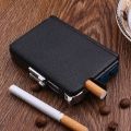Old Model Cigarette Case with Gas Refillable Lighter. 