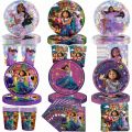 Disney Encanto Mirabel Birthday Party Decoration Cup Plate Napkin Isabella Balloon Gift Bag Flag Baby Shower Girl Party Supplies. 