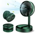 Rechargeable USB Desktop Fan 3 Speeds Wind Adjustable Heigh for Office Home Outdoor Portable Desk Fan. 