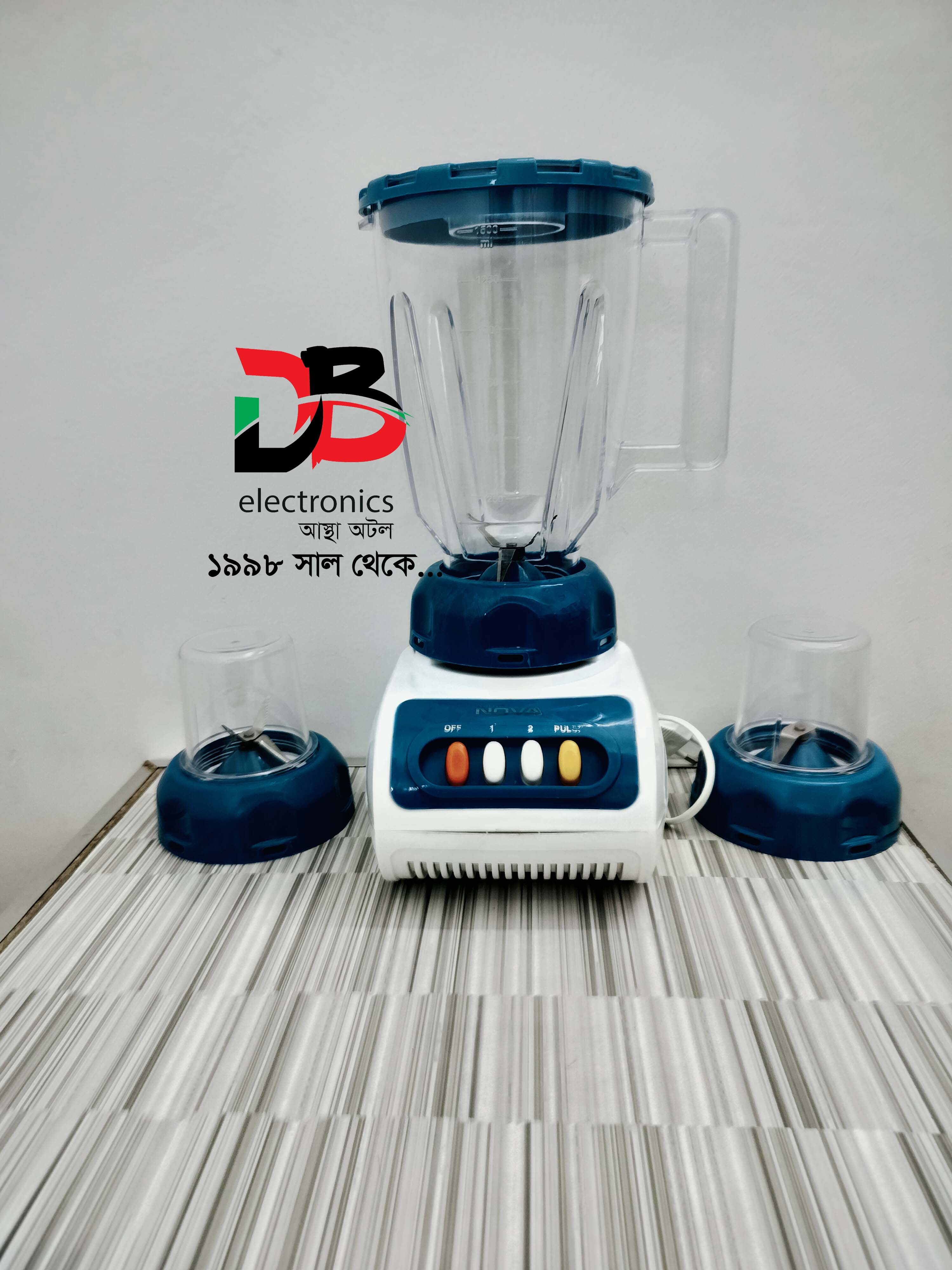 Blender Nova Narita/ Prestige Narita, Service Warranty only: 2 years.