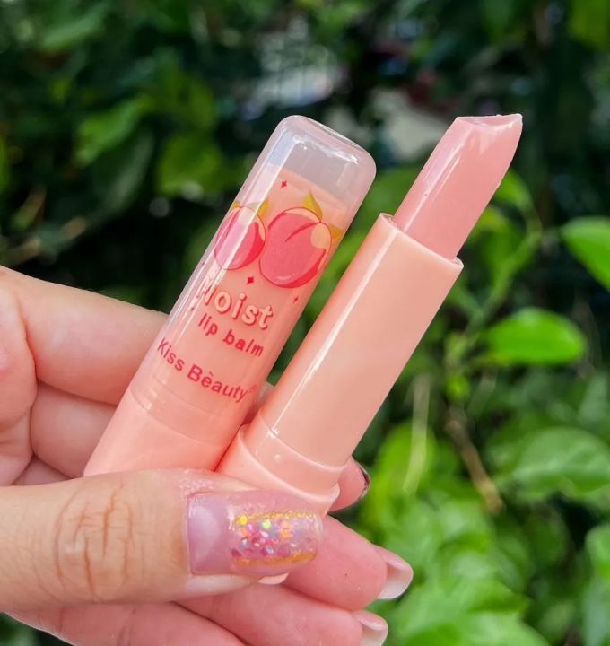 Kiss%20Beauty%20Peach%20Extract%20Moist%20Hydrating%20Lip%20Balm%20Lipstick%20-6%20Pcs%20-%20Image%202