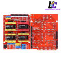 CNC Controller Kit CNC GRBL Shield Board V3 Expansion Board with 4pcs DRV8825 Stepper Motor Driver with Heatsink Compatible with. 
