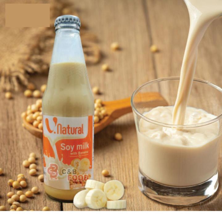 V.Natural Soy Milk With Banana 300ml