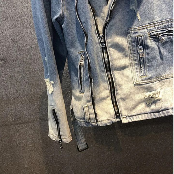 High%20Street%20Vintage%20Holes%20Ripped%20Coat%20Patchwork%20Denim%20Jacket%20Men%20Zippers%20Denim%20Biker%20Jacket%20For%20Motorcycle%20Blue%20Denim%20Jacket%20-%20Image%203