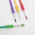 Set of 4 candy brushes, EVA sockets, children's brush set, gouache, watercolor brushes, oil brushes.