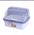 Kitchen Dish Rack Plastic Storage Shelf Storage Box (M).