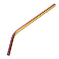 Rainbow Straws Stainless Steel Drinks Straw Metal Drinking Cleaner Reusable Barr. 