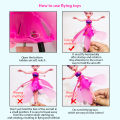 Magic Flying Fairy Princess Doll For Kids Usb Rechargeable Gesture Sensing Mini Flying Toy For Indoor. 