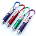 Multi-Functional Mini 3 in 1 Laser Pointer, LED Torch & UV Light with Key Chain. 