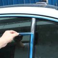 Auto Body Chrome Moulding Trim Car Door Stickers Strip Bumper Grill Car Exterior Anti-Collision Tape Sticker. 