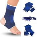 Ankle Support for Sports- Football, Volleyball, Badminton, Gym and Physical Activities, Knitted Soft, Free Size, Pack of 1 PCS.
