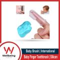 Baby Finger Toothbrush - Children's Silicon Finger Transparent Toothbrush.