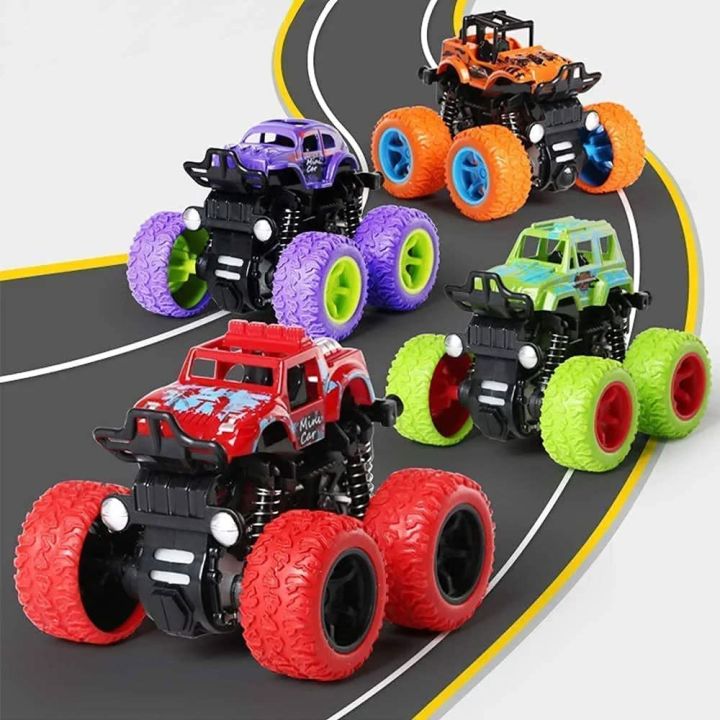 Monster%20Truck%20Friction%20Powered%20Cars%20Toys,%20360%20Degree%20Stunt%204wd%20Cars%20Push%20Go%20Truck%20for%20Toddlers%20Kids%20Gift%20Car%20Toy%20-%20Image%202