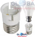Pin Type Bulb holder'(1pcs) Holder to Screw Holder Bulb socket (E27 To B22) converter adaptor.