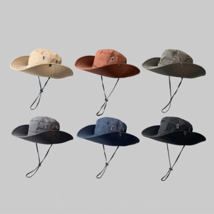 Quick-Dry%20Sun%20Hat%20%20Mens%20Outdoor%20Breathable%20Safari%20Hat%20Wide%20Brim%20Lightweight%20Bucket%20Cap%20for%20Hiking%20Fishing%20Travel%20Beach%20Gardening%20-%20Image%202