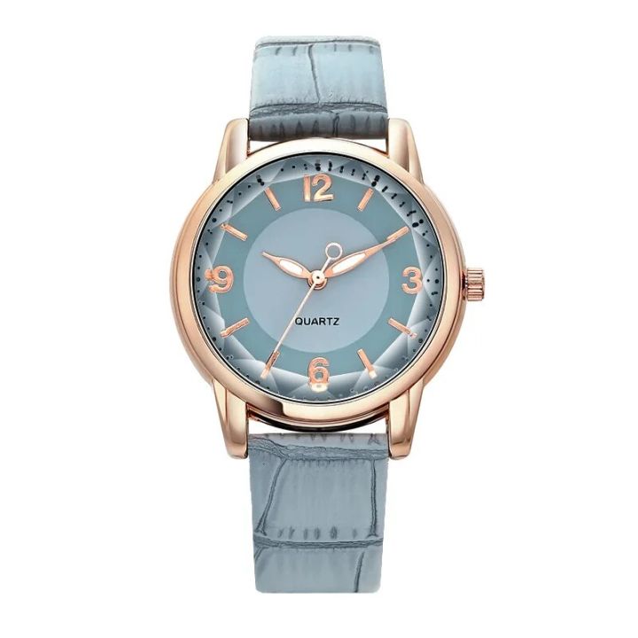 Two-color DialStylish Simplicity Women's Watches Quartz Watch Ladies Fashion Dial Casual Bracele Watch Leather Wristwatch