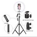 10"Ring Light Photo Studio Camera Makeup 10"Ring Light Phones Video Live Light Lamp With Tripod For Canon Nikon - Ring Light. 