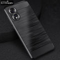 Phone Case Honor 90 Pro Carbon Fiber Protective TPU Silicone Back Cover for Honor90 Pro Drawing Process Soft Phone Cover Casing. 