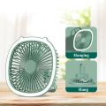 Rechargeable Fan With LED Light. 