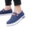 New Casual Shoes Sneakers Old Beijing Cloth Shoes Men's Denim Canvas Shoes Men's Shoes Slip-on Lazy Shoes Breathable. 