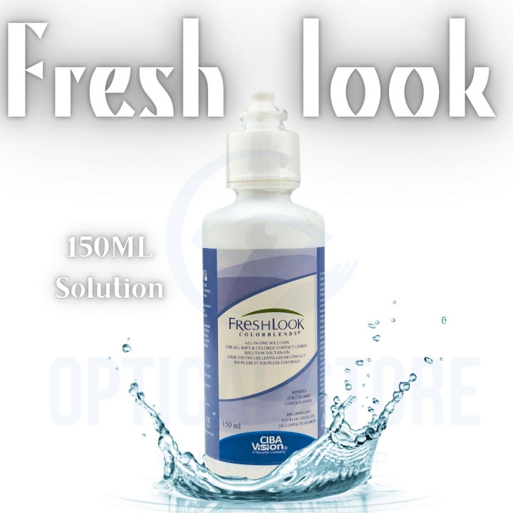 New Contact Lens Freshlook Solution water 150ml , Lens water, lens solution SF #freshlook