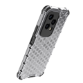 Case For Xiaomi Poco F6 5G Transparent Honeycomb , [Anti-Scratch Hard PC Back Back + Soft TPU Bumper]  Shockproof Cover Xiaomi Poco F6 5G. 