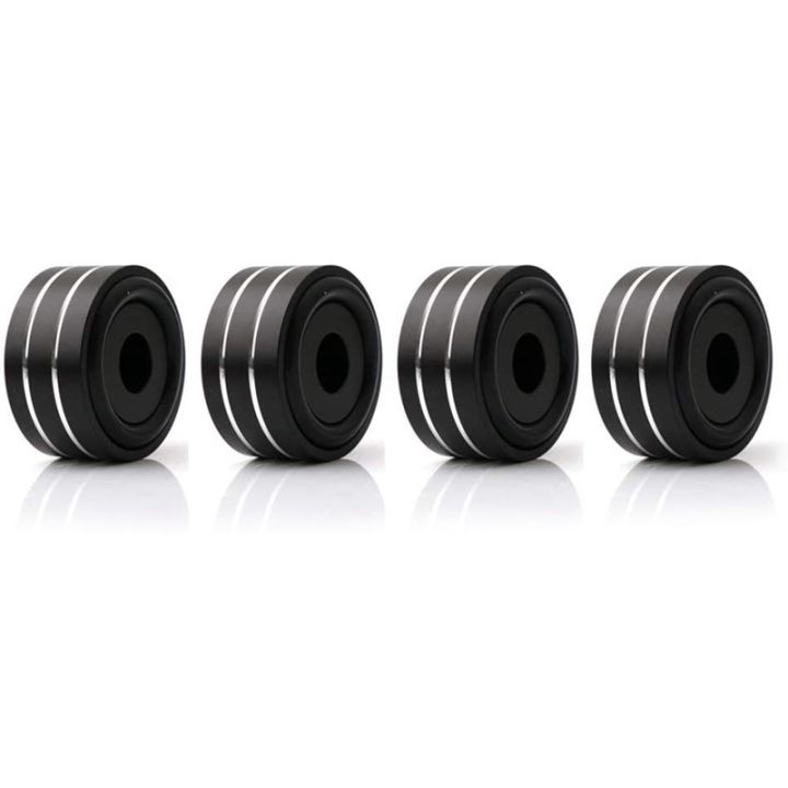 ICQURBT%2012Pcs%2040X20mm%20Aluminum%20HiFi%20AMP%20Speaker%20Isolation%20Stand%20Turntable%20DAC%20Feet%20Pad%20-%20Image%204