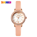 Skmei ladies fashion watch quartz waterproof casual ladies watch 1711. 