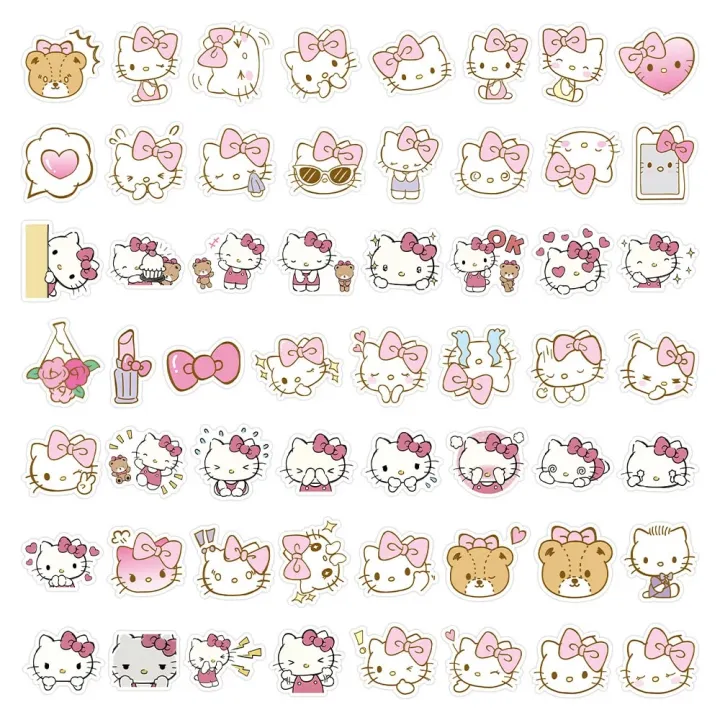 10/30/60pcs%20Pink%20Cartoon%20Hello%20Kitty%20Anime%20Stickers%20Kawaii%20Girls%20DIY%20Laptop%20Guitar%20Phone%20Case%20Diary%20Cute%20Sticker%20Decal%20Kids%20Toys%20-%20Image%203