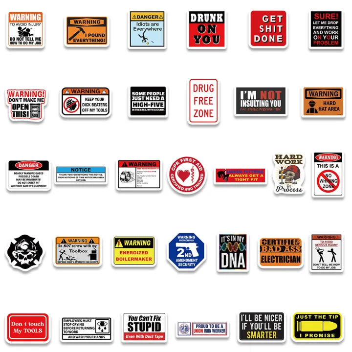 98PCS%20Funny%20Hard%20Hat%20Brand%20Sign%20Cool%20Sticker%20Construction%20Workers%20Helmet%20Motorcycle%20Car%20Tools%20Laptop%20Bicycle%20Gift%20Stickers%20-%20Image%206