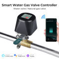 SMATRUL Tuya WiFi Water and Air Valve Control Electric Smart Home Switch Controller For Farm Garden Home EU UK US Plug Works with Tmall Genie, Alexa and Google Assistant No Hub Required.