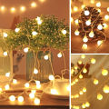 28 Pieces Warm White snow Ball Fairy Lights. 