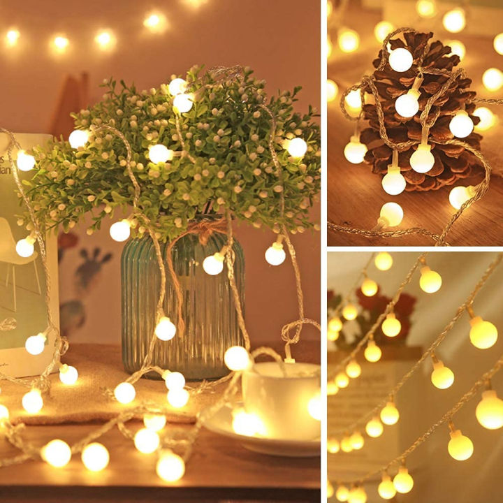 28%20Pieces%20Warm%20White%20snow%20Ball%20Fairy%20Lights%20-%20Image%203