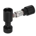 CO2 Refill Adapter Soda Connector with W21.8‑14 Fit for Club Black. 