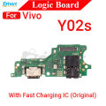 Charging Logic Board For Vivo Y02s Charging Port USB Plug PCB Dock Connector Spare parts. 