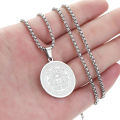 Alien Dainty Mythology Medusa Gorgon Necklace Women Men Ancient Greek Symbol Jewelry Stainless Steel Pagan Necklace Gift.
