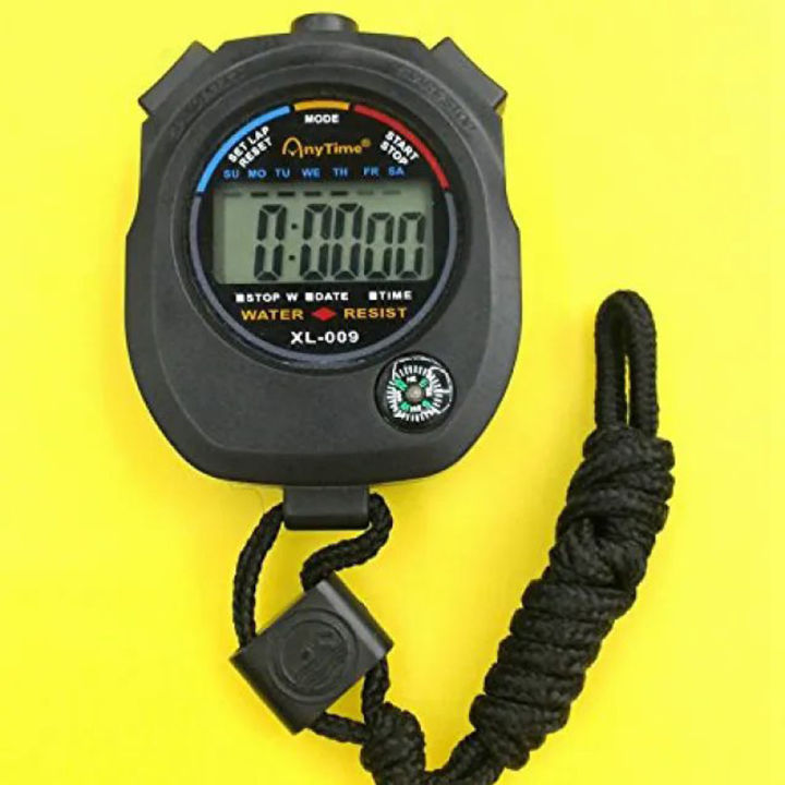 Professional Stopwatch Timer Exercise Sports Stop Watch Waterunresist