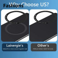 Fashions For Samsung Galaxy S10 Frameless Magnetic Magsafe Slim Case For Samsung S10 Wireless Charging Hard Back Cover. 