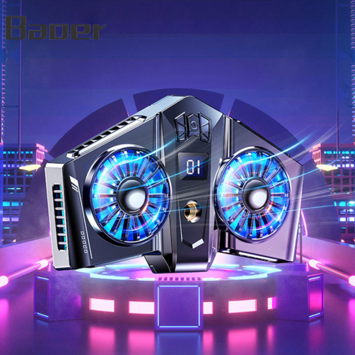 Baoer Laptop Cooler Radiator Smart Dual-Core Magnetic Semiconductor ...