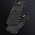 xprmy for OnePlus 10T / OnePlus Ace Pro Case Car Magnetic Holder Leather Plate Back Cover Soft Phone Cases.