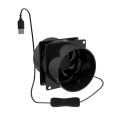USB Solder Smoke Absorber ESD Fume Extractor Fan for Kitchen and Bathroom.