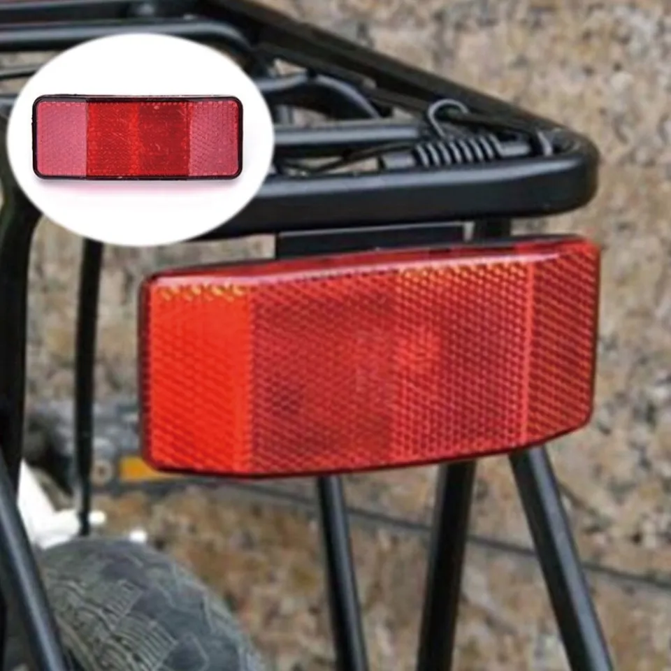 Bike Light Bicycle Rack Tail Safety Caution Warning Reflector Disc