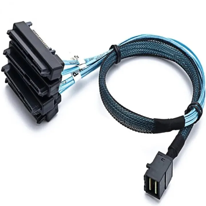 SAS%20SATA%20Cable%20SFF-8643%20To%204%20SFF-8482%20Internal%20Mini%20SAS%20HD%20To%204%20SFF-8482%20Connector%20with%2015pin%20Power%20Port%20Hard%20Drive%20Splitter%20-%20Image%202