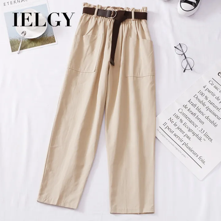 IELGY%20tooling%20pants%20female%20straight%20pants%20summer%20bf%20Hong%20Kong%20flavor%20high%20waist%20was%20thin%20and%20loose%20casual%20nine-point%20pants%20-%20Image%202