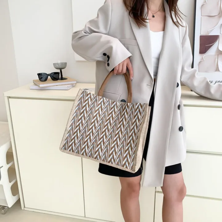 Single%20Shoulder%20Versatile%20Tote%20Bag%20New%20Two%20Thousand%20And%20Twenty-three%20Classroom%20Bag%20Handbag%20Large%20Capacity%20-%20Image%204