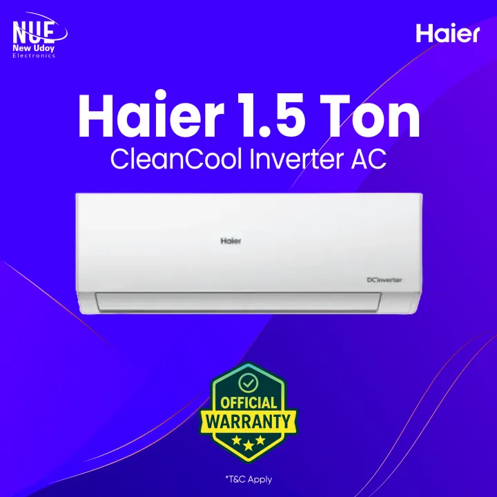 Haier%20Official%20HSU-18CleanCool:(INV)(Pro)%201.5-Ton%20Inverter%20AC%2018000BTU%20-%20Image%202