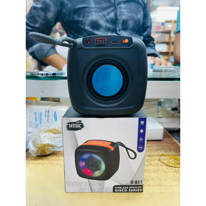 X%20911%20Led%20Colorful%20Light%20Home%20Music%20Bt%20Outdoor%20Waterproof%20Hifi%20Super%20Bass%20Bt%20Disco%20series%20%20Portable%20Wireless%20Speaker%20-%20Image%203