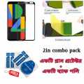 2 in 1 Combo For google pixel 4a Screen Protector+and Ultra Thin Back Poly. 