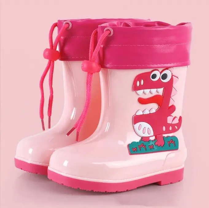 Rain%20Boots%20Kids%20Girl%20Cute%203D%20Rainboots%20Dinosaur%20Children's%20Boys%20Boots%20Plush%20Warm%20Ankle%20PVC%20Waterproof%20Toddler%20Water%20Shoes%20-%20Image%204